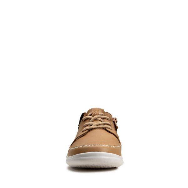 Clarks Boys Cloud Blaze Kid Casual Shoes Brown | CA-3248197